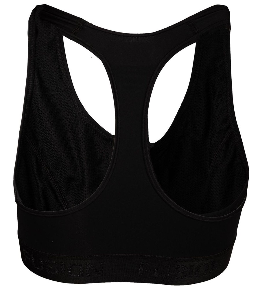 Running & Hiking Fusion Running Shirts | Fusion Womens Top Black