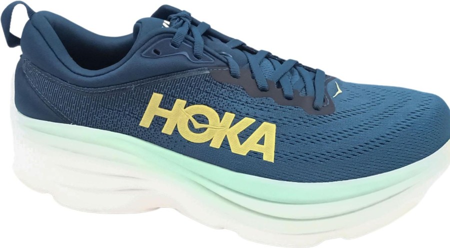 Running & Hiking Hoka One One Runningshoes | Hoka One One Bondi 8 Midnight Ocean/Bluesteel