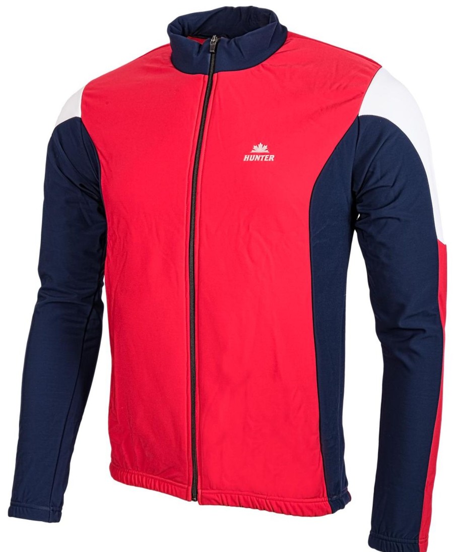 Cycling & Triathlon Hunter Cycling Apparel Men | Hunter Endurance Warming-Up Jack Red