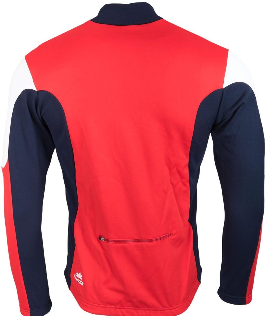 Cycling & Triathlon Hunter Cycling Apparel Men | Hunter Endurance Warming-Up Jack Red