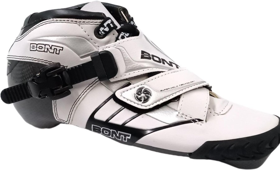 Skating Bont Inline Skating Shoe | Bont Z 195Mm Inline 2Pt Boot White