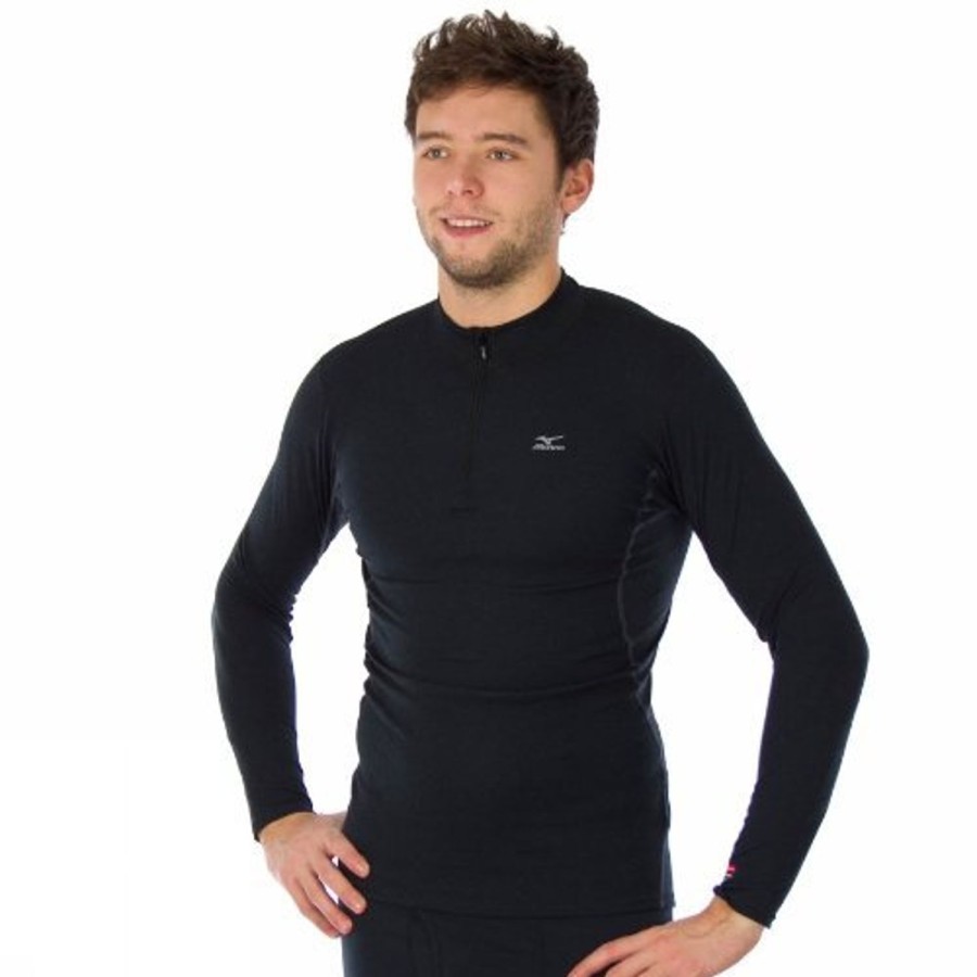 Thermal- & Underwear Mizuno Undershirts | Mizuno Breath Thermo Zip 73Cf150