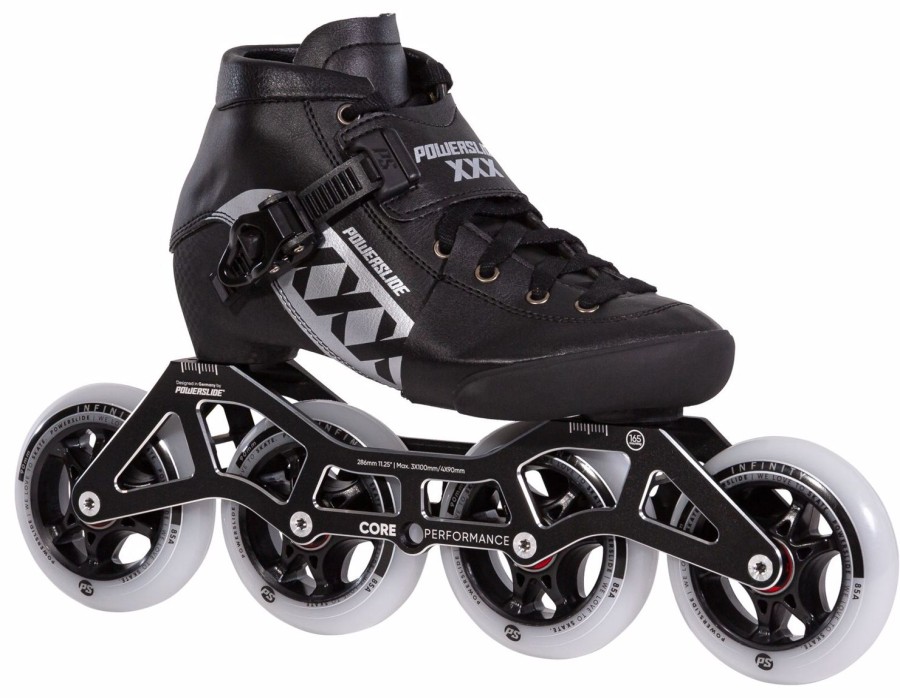 Kids Powerslide | Powerslide Xxx Kids Adjustable Black