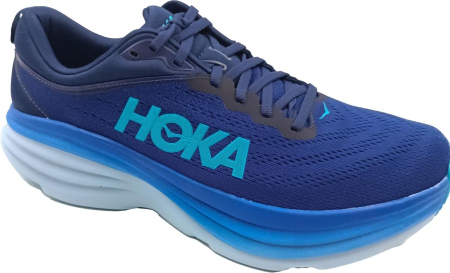 Running & Hiking Hoka One One Runningshoes | Hoka One One Bondi 8 Bellwether Blue/ Bluing