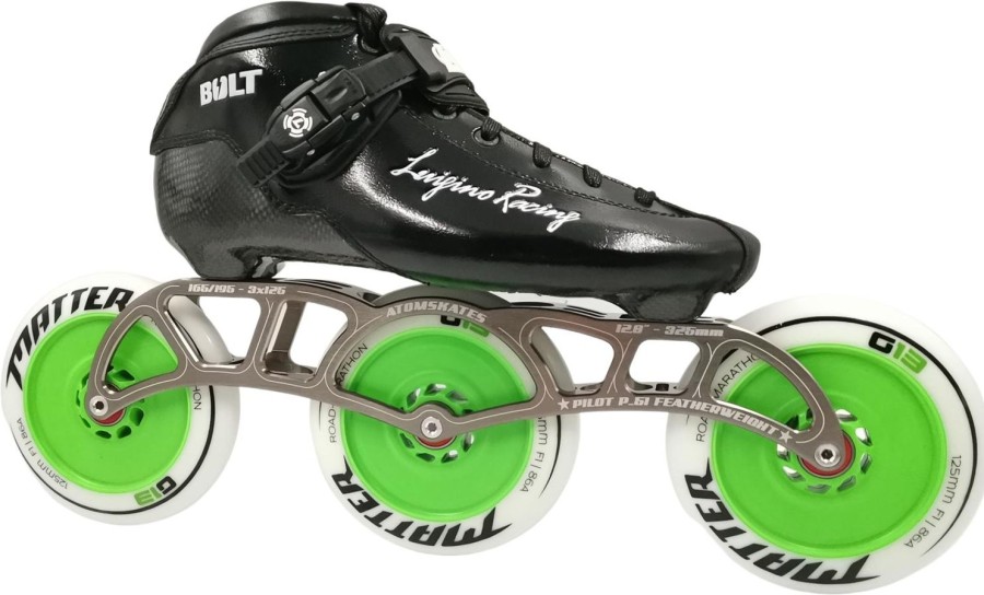 Skating Luigino Inline Skates | Luigino Bolt Pilot P-51 Featherweight 3X125