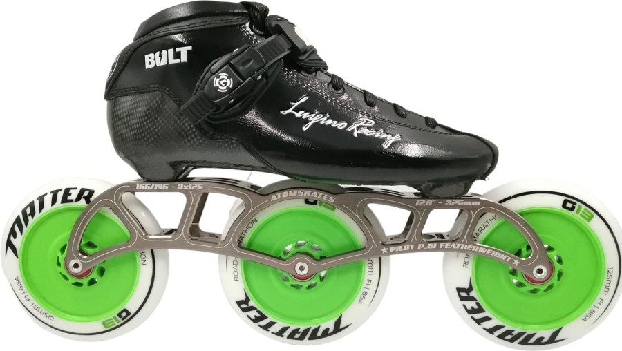 Skating Luigino Inline Skates | Luigino Bolt Pilot P-51 Featherweight 3X125