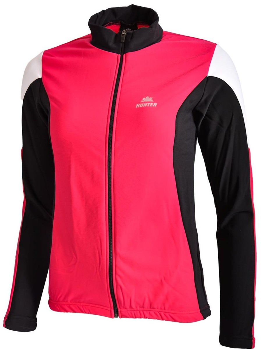 Cycling & Triathlon Hunter Cycling Apparel Women | Hunter Thermo Jack Pink/Black