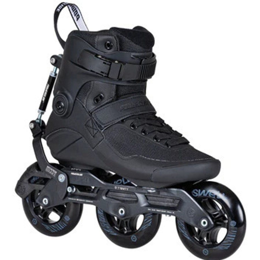 Skating Powerslide Inline Skates | Powerslide Swell Triple Black Syncro 110