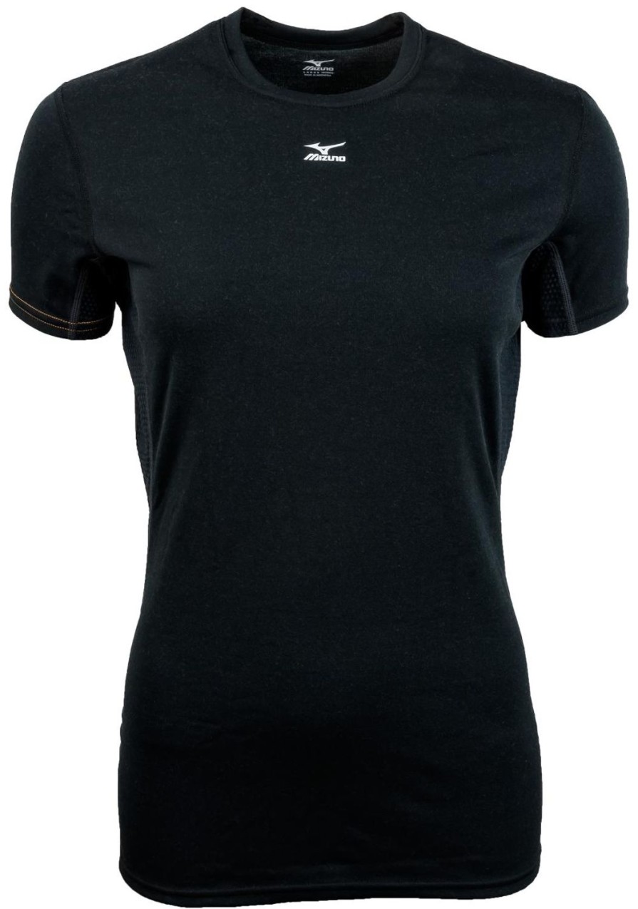 Thermal- & Underwear Mizuno Thermal Undershirts | Mizuno Mid Weight Tee Women 73Cl154