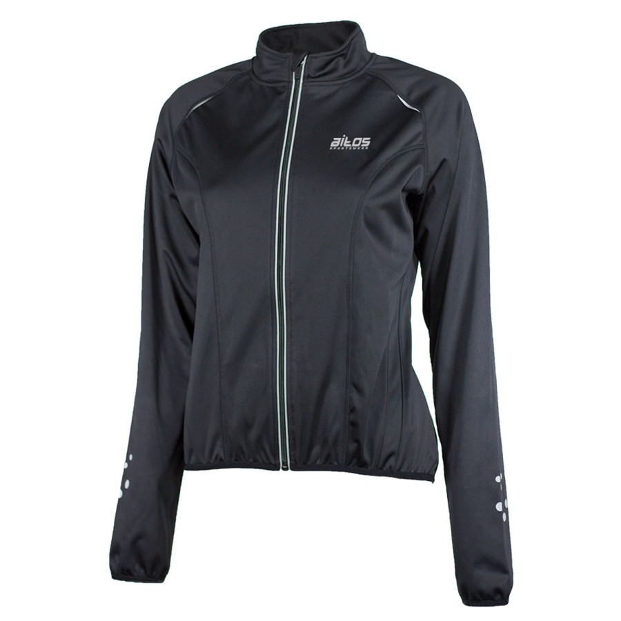 Cycling & Triathlon Aitos Cycling Apparel Women | Aitos Dalia Winterjacket Black