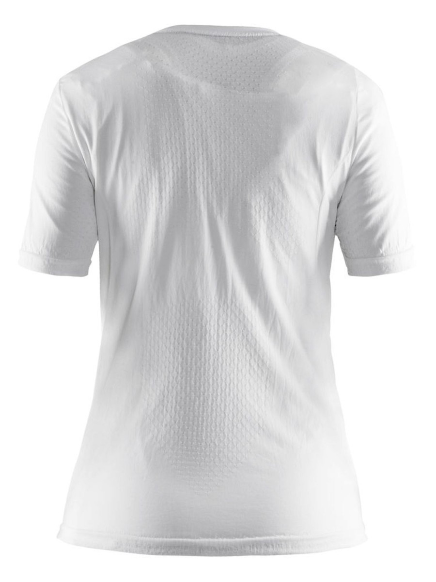 Thermal- & Underwear Craft Thermal Undershirts | Craft Cool Seamless Short Sleeve Tee Women White