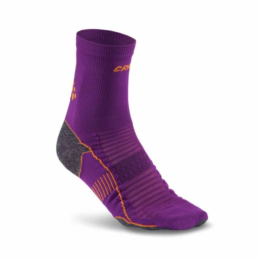 Running & Hiking Craft Running Socks | Craft Stay Cool Run Sock Purple