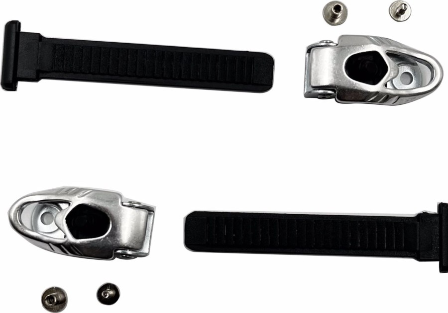 Skating EHS Skate Parts | Ehs Buckle Silver With Black Release Button