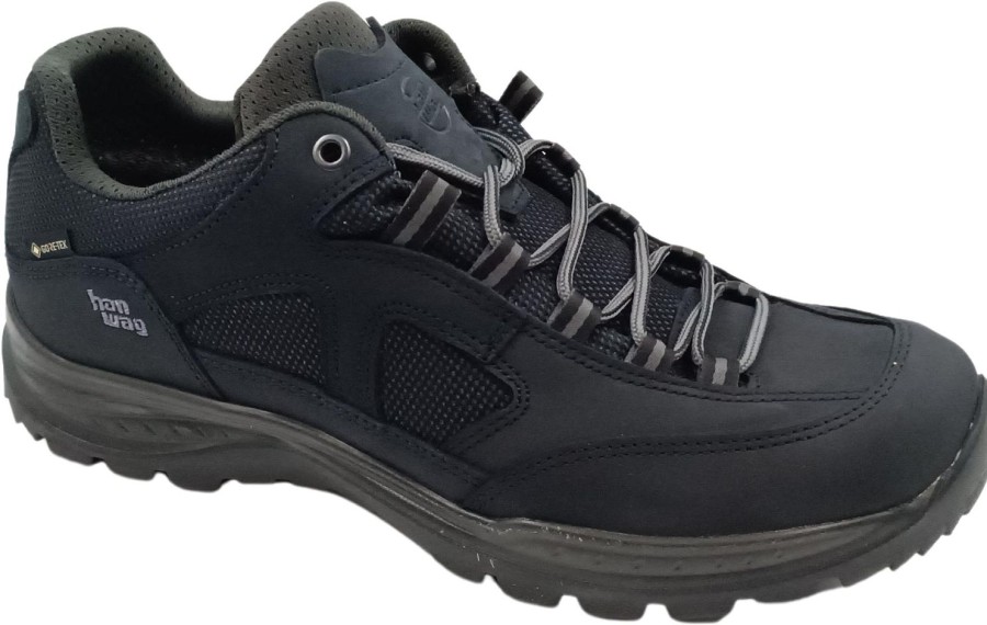 Running & Hiking Hanwag Outdoor Walking & Hiking Shoes | Hanwag Gritstone Ii Gtx Navy/Asphalt