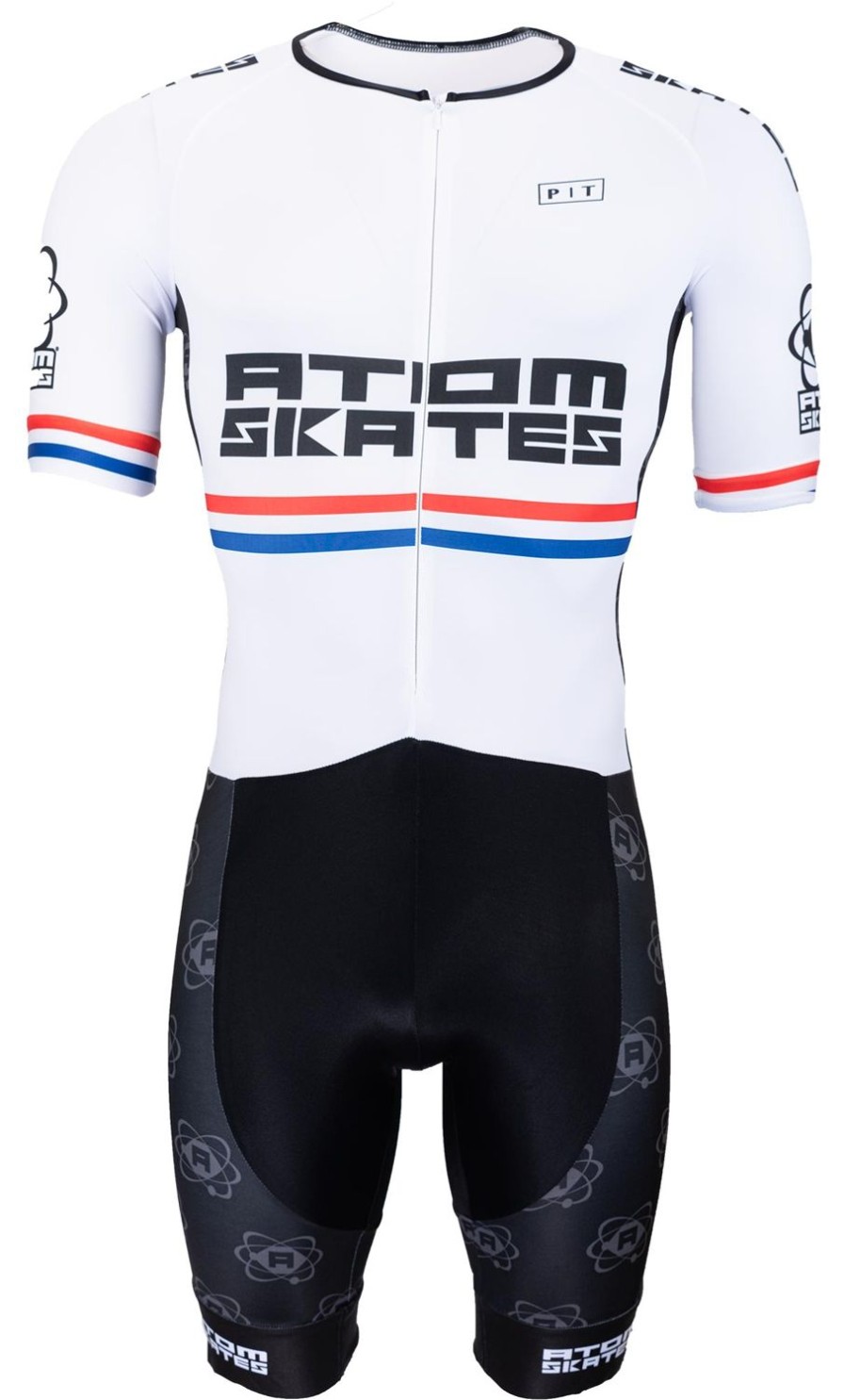 Skating Atom Skate Apparel | Atom Boom Inline Suit White Nl