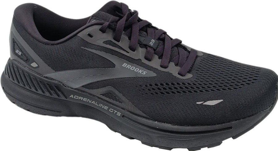 Running & Hiking Brooks Runningshoes | Brooks Adrenaline Gts 23 Black/Black / Ebony