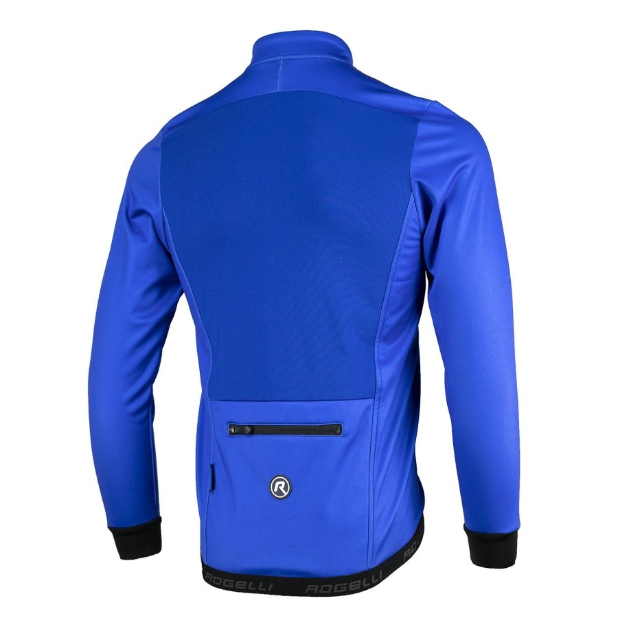 Cycling & Triathlon Rogelli Cycling Apparel Men | Rogelli Pesaro2.0 Winterjacket Blue