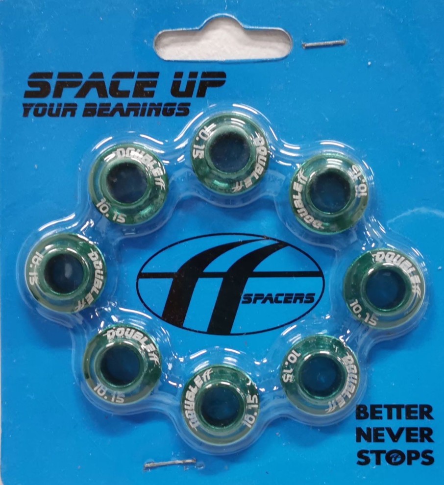 Skating DoubleFF Skate Parts | Doubleff Precision Spacers (Set Of 8 Pieces)