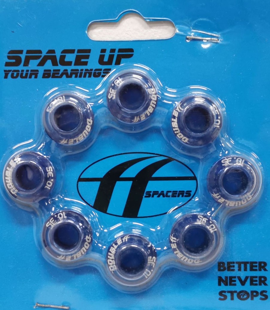 Skating DoubleFF Skate Parts | Doubleff Precision Spacers (Set Of 8 Pieces)