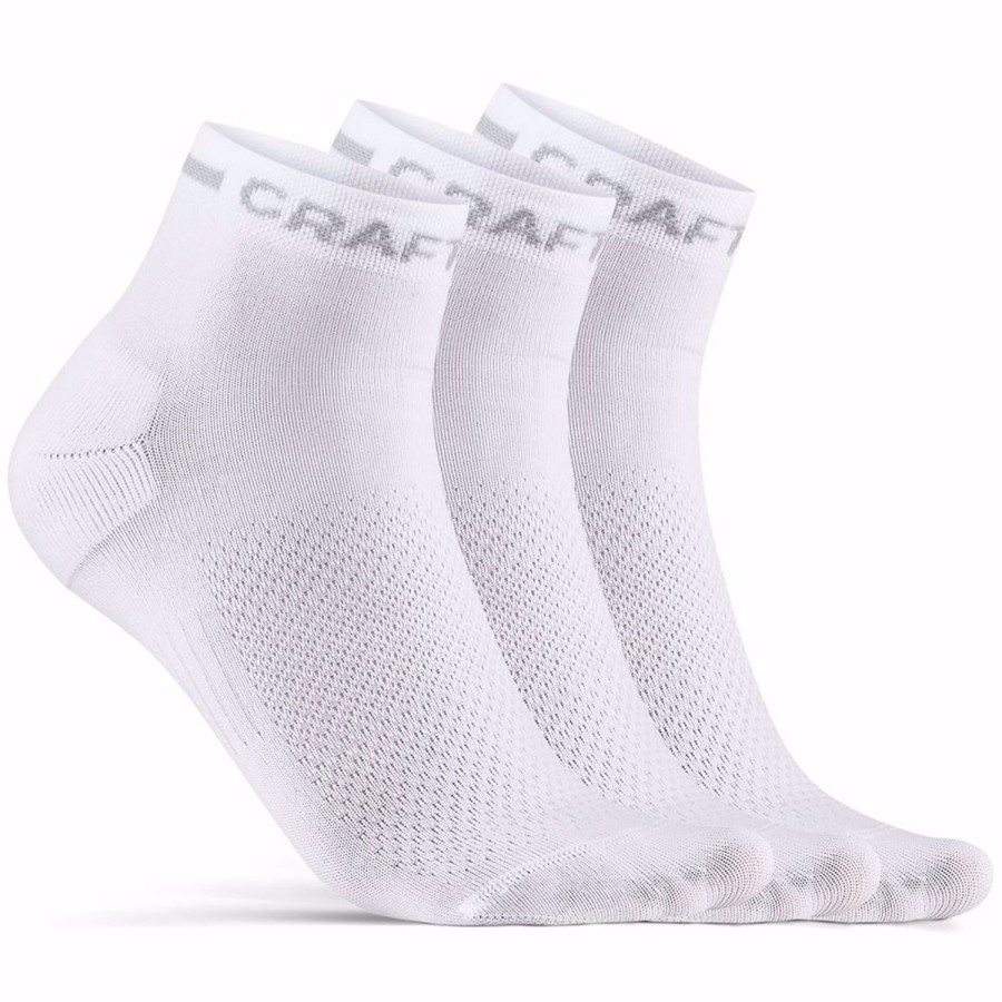 Cycling & Triathlon Craft Cycling Socks | Craft Core Dry Mid Sock 3-Pack