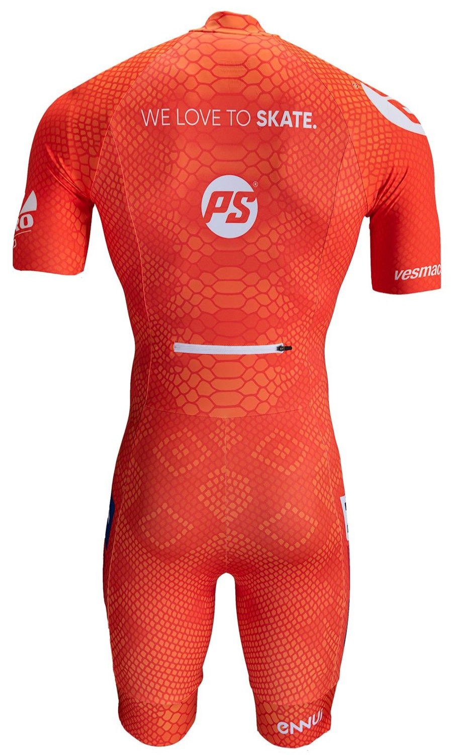 Skating Powerslide Skate Apparel | Powerslide Inline Suit 2023 Orange