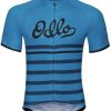 Cycling & Triathlon Odlo Cycling Apparel Men | Odlo Bike Collar S/S 1/2 Zip Es Cycling