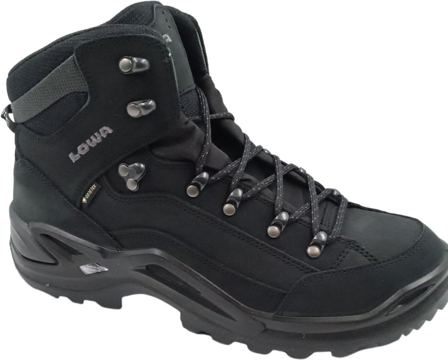 Running & Hiking Lowa Outdoor Walking & Hiking Shoes | Lowa Renegade Gtx Mid Deep Black [Narrow]