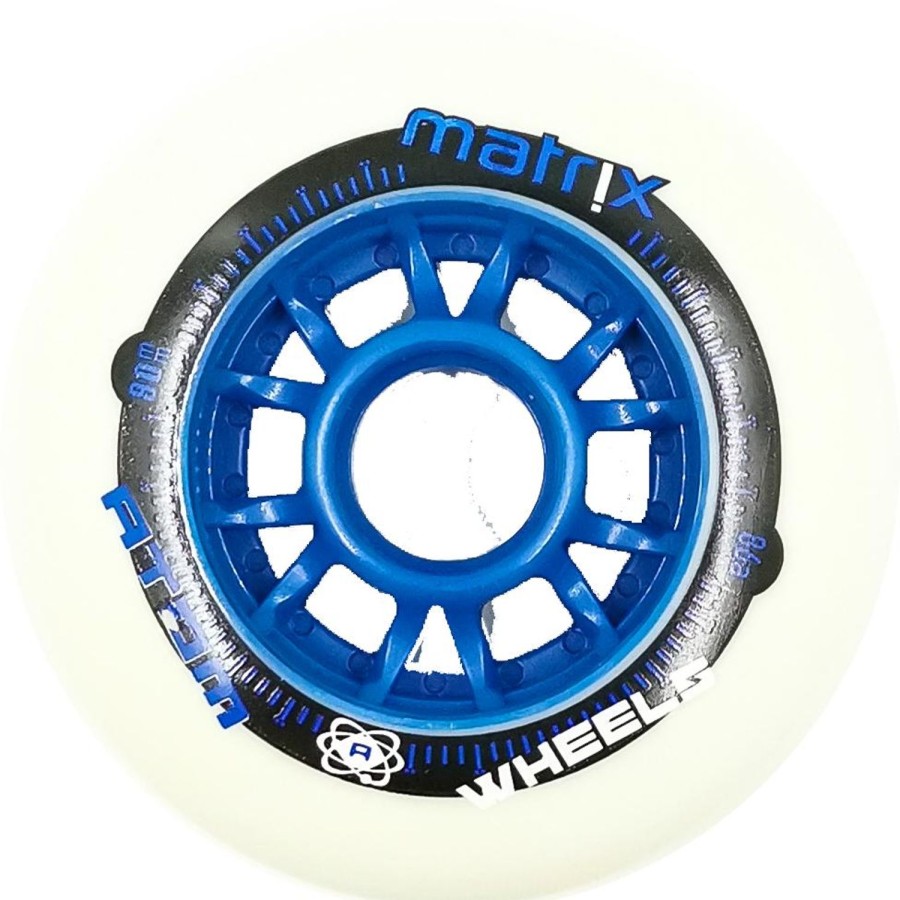 Skating Atom Skate Wheels | Atom Matrix 90Mm Blue