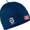 Skating Daehlie Ice Skate Apparel | Daehlie Hat With Norwegian Flag Blue