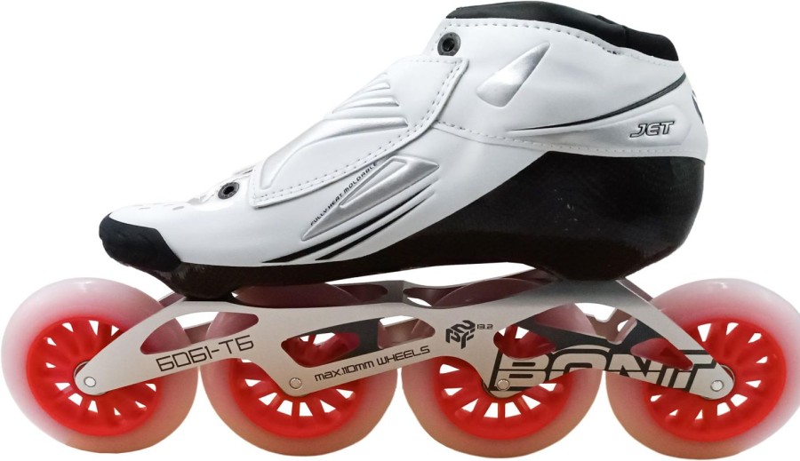 Skating Bont Inline Skates | Bont Jet White 110Mm