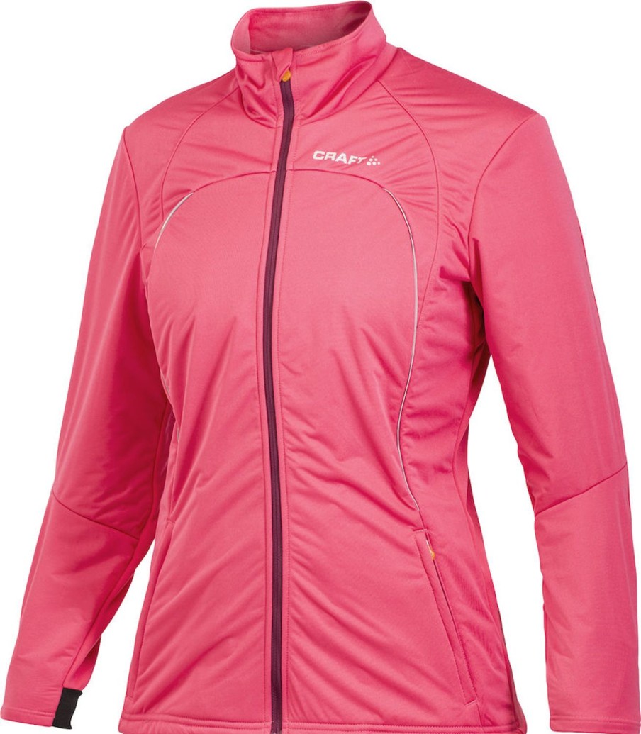 Cycling & Triathlon Craft Cycling Apparel Women | Craft Pxc Storm Jacket Womanhibiscus