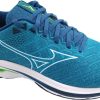 Running & Hiking Mizuno Runningshoes | Mizuno Wave Inspire 18 Moroccan Blue/White/Gibraltars