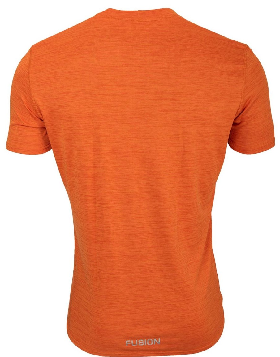 Running & Hiking Fusion Running Shirts | Fusion Mens C3 T-Shirt Orange