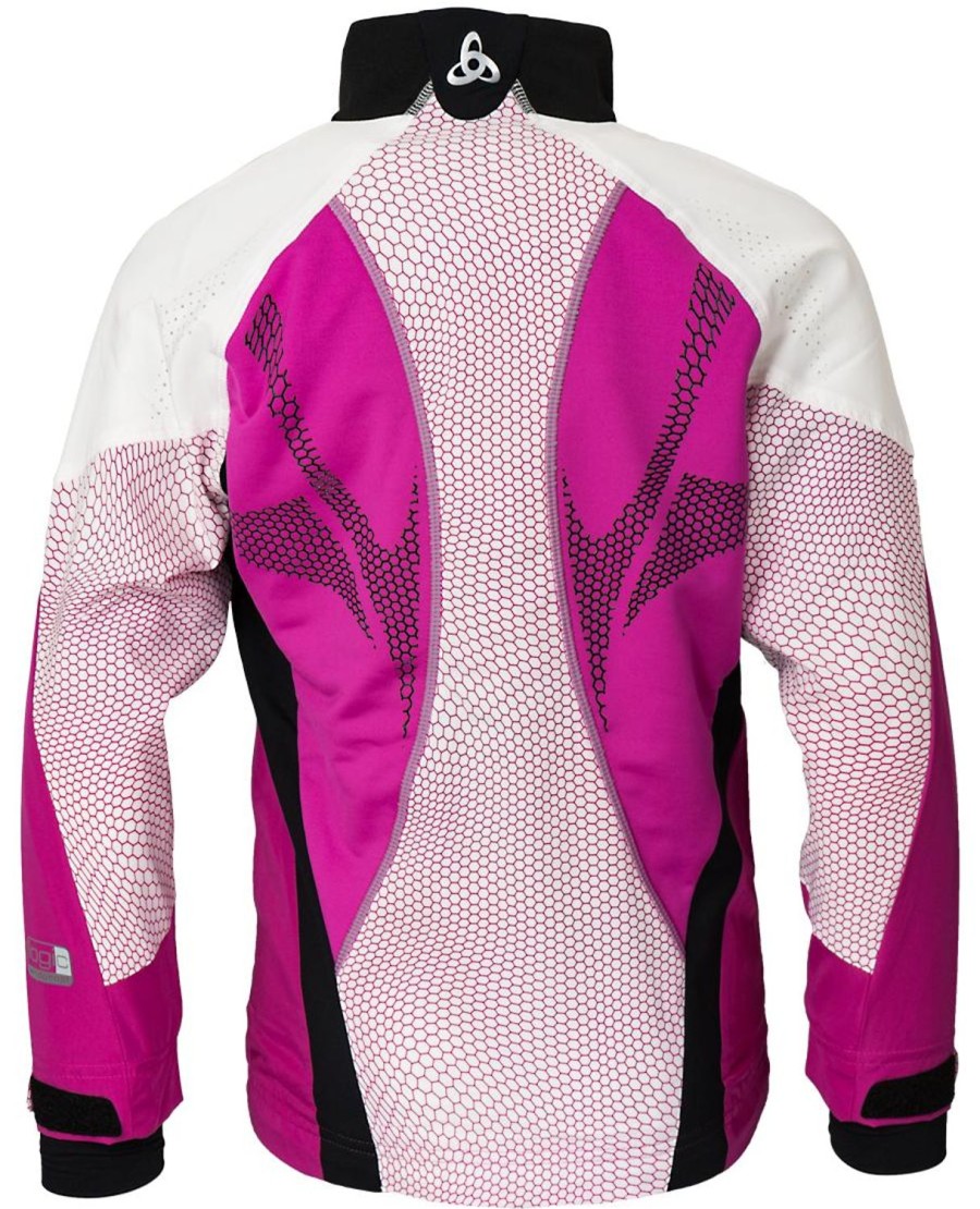 Kids Odlo | Odlo Jacket Frequency Web Violet/Pink Junior Temporarily For Only 29,95!