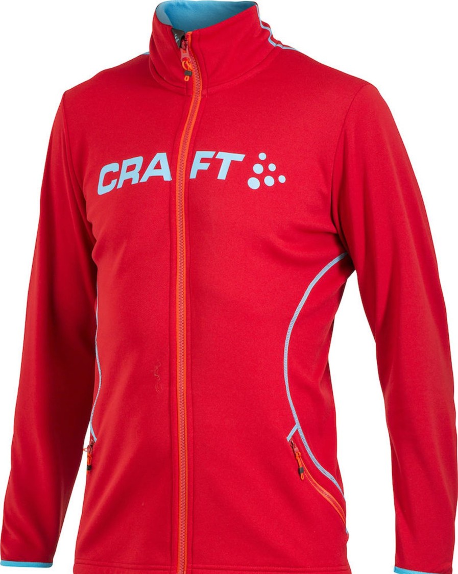 Running & Hiking Craft Sportjackets | Craft Logo Full Zip Jacket Magma/Spice