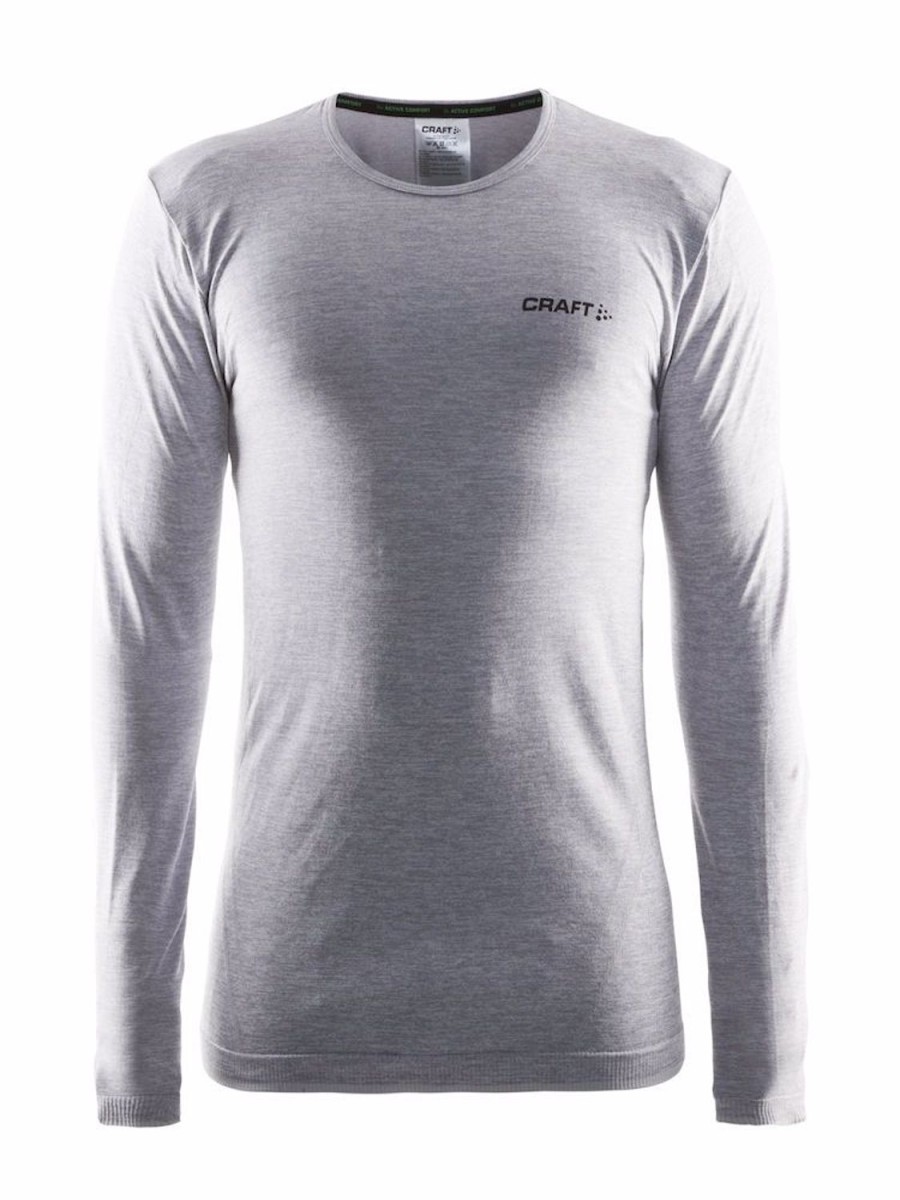 Thermal- & Underwear Craft Undershirts | Craft Active Comfort Rn Ls Men Grey