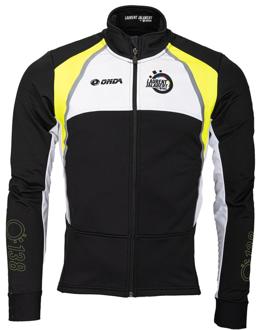 Cycling & Triathlon Onda Cycling Apparel Men | Onda Cycling Jacket Laurent Jalabert Windproof