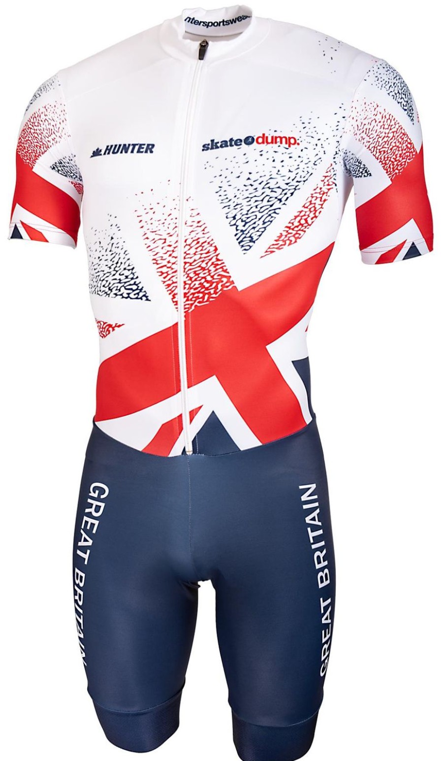 Skating Hunter Skate Apparel | Hunter Inline Skinsuit Team Britain 2018