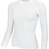 Thermal- & Underwear Avento Thermal Undershirts | Avento Thermoshirt Lady White (Long Sleeve) 721