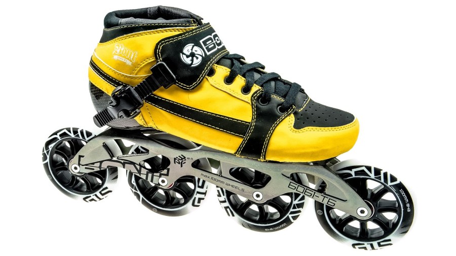 Kids Bont | Bont Pursuit Skate Yellow/Black 4X90Mm