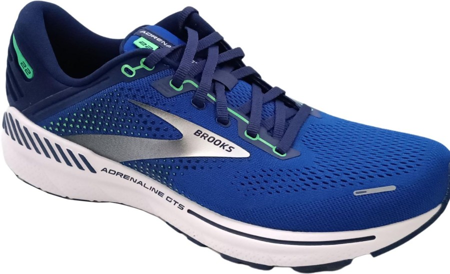 Running & Hiking Brooks Runningshoes | Brooks Adrenaline Gts 22 Surf The Web/Blue/Irish Green