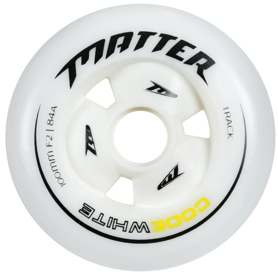 Skating Matter Skate Wheels | Matter Code White 100Mm