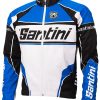 Cycling & Triathlon Santini Cycling Apparel Men | Santini Windstopper Jacket Team Logo