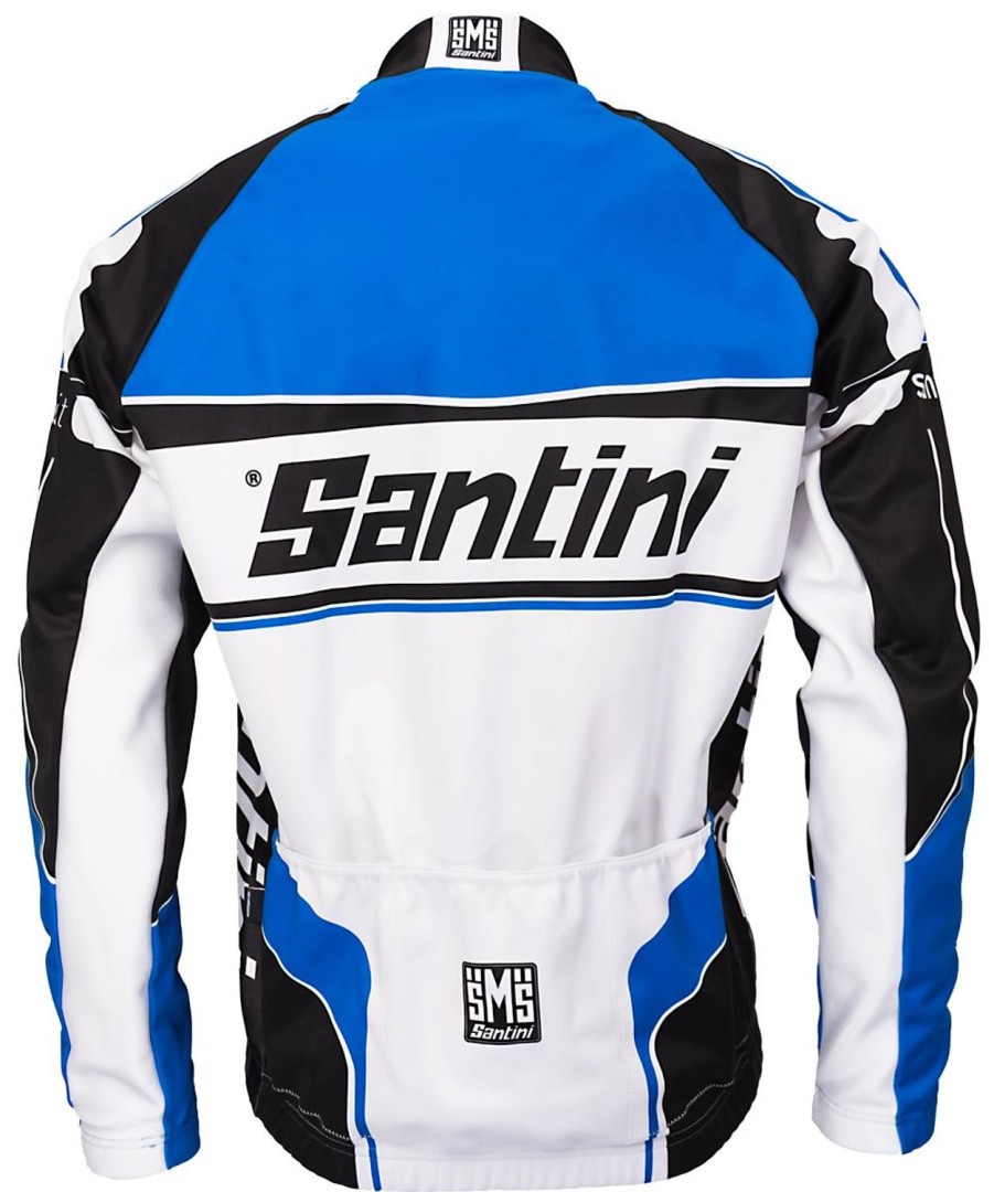 Cycling & Triathlon Santini Cycling Apparel Men | Santini Windstopper Jacket Team Logo