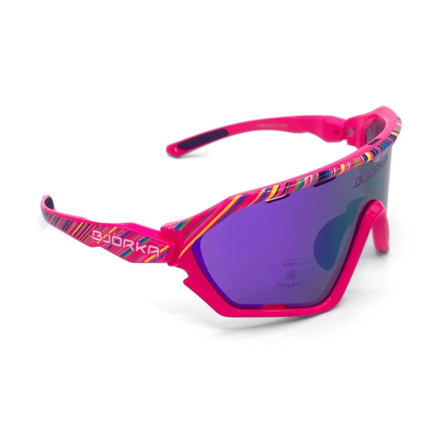 Skating Bjorka Glasses | Bjorka Strip St07 Pink