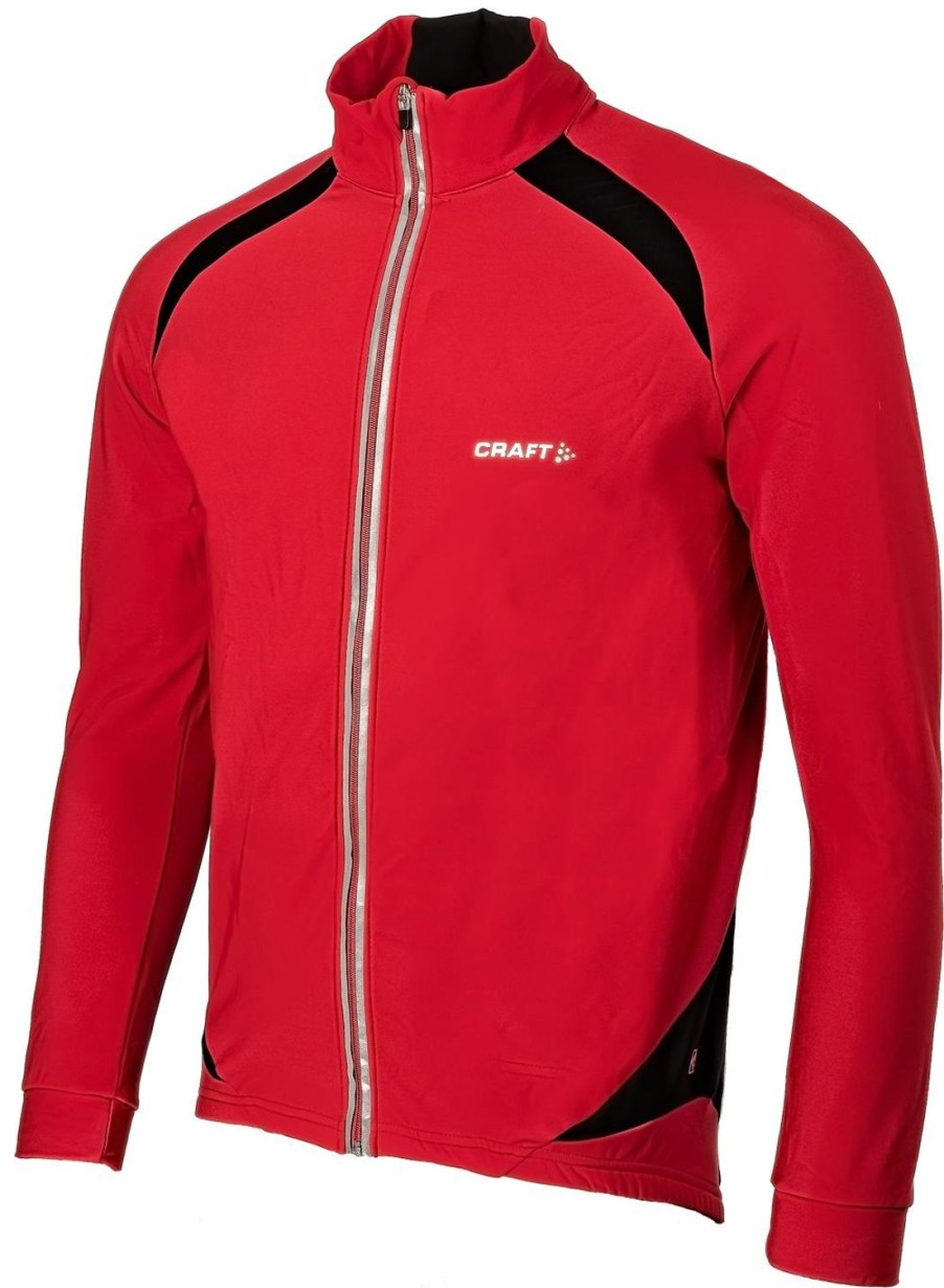 Cycling & Triathlon Craft Cycling Apparel Men | Craft Thermo Jacket Xc Red/Black