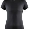 Thermal- & Underwear Craft Thermal Undershirts | Craft Pro Dry Nanoweight Short Sleeve Women Black