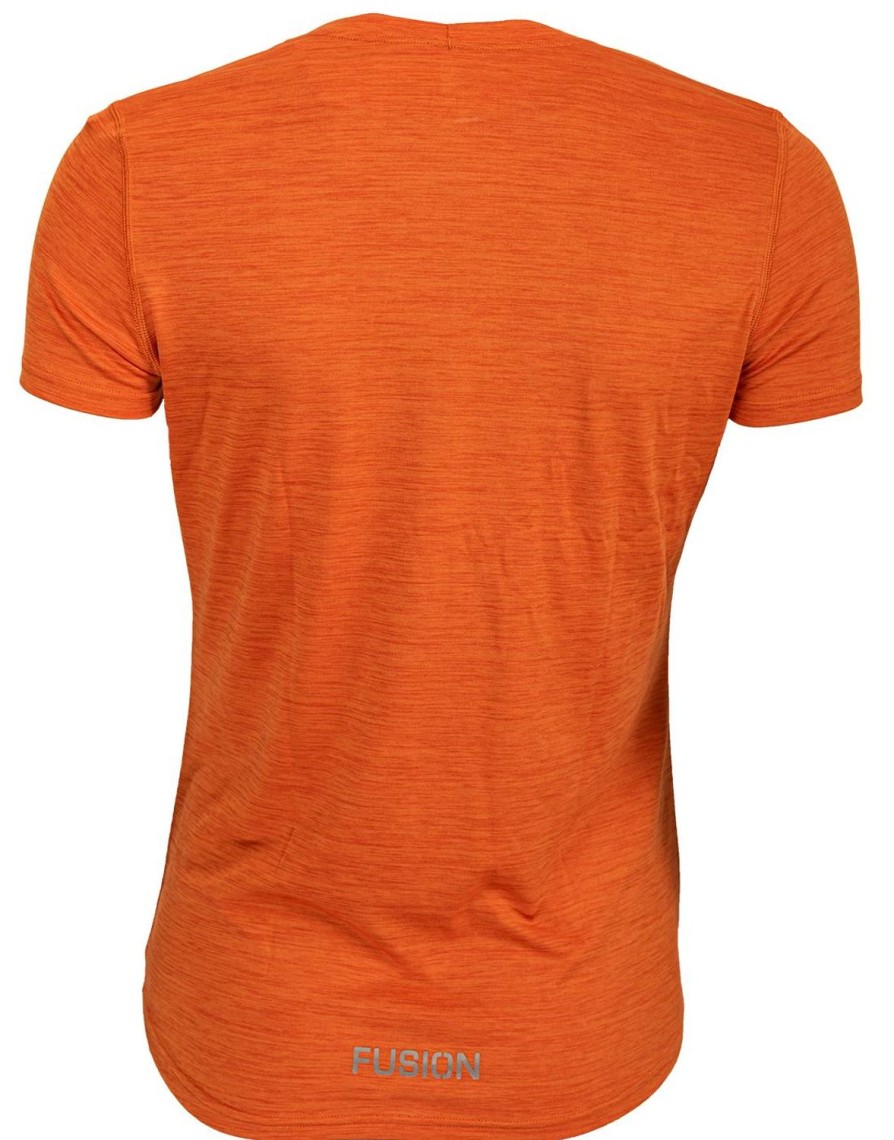 Running & Hiking Fusion Running Shirts | Fusion Womens C3 T-Shirt Orange