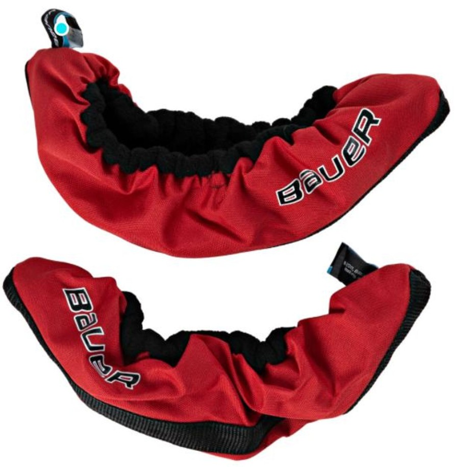 Skating Bauer Ice Accessoires | Bauer Ice Hockey Protectors Red