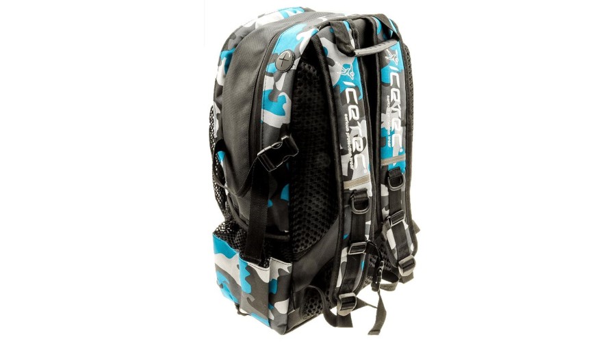 Skating Icetec Skating And Skate Bags | Icetec Skating / Rollerblading Backpack Light Blue Camouflage